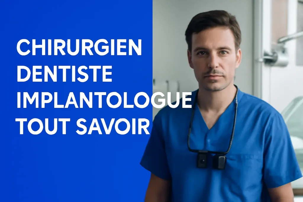 chirurgien dentiste implantologue
