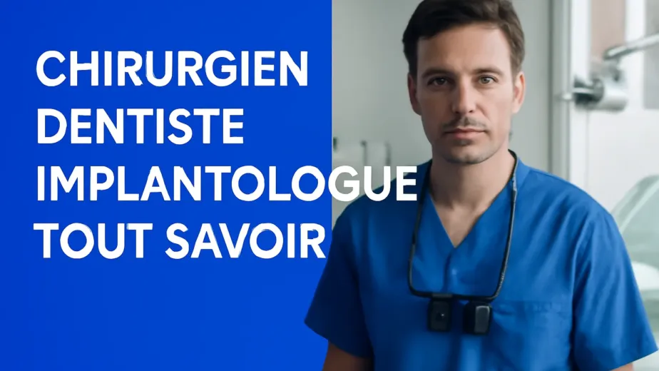chirurgien dentiste implantologue