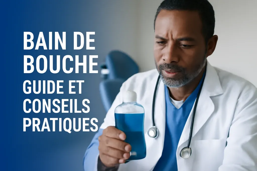 bain de bouche dentiste