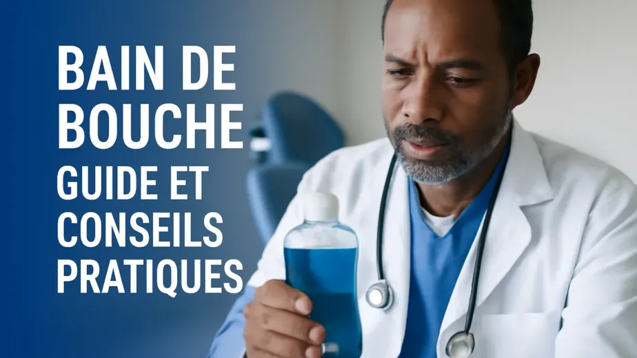 bain de bouche dentiste